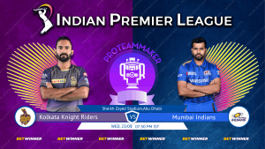 Kolkata Knight Riders vs Mumbai Indians IPL Match Prediction
