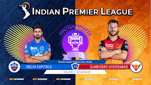 Delhi Capitals vs Sunrisers Hyderabad IPL Match Prediction