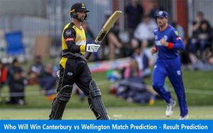 Wellington vs Canterbury Super Smash T20 Match Prediction