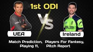 UAE vs Ireland 2nd ODI Match Prediction UAE vs Ireland 2nd ODI Match Prediction