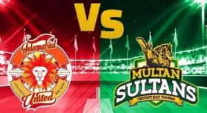 Islamabad United vs Multan Sultans PSL T20 Match Prediction 