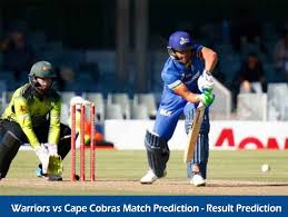 Warriors vs Cape Cobras CSA T20 Match Prediction