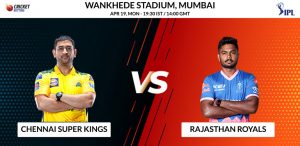 Chennai Super Kings vs Rajasthan Royals IPL T20 Match Prediction
