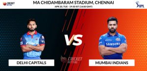 Mumbai Indians vs Delhi Capitals IPL T20 Match Prediction
