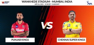 Punjab Kings vs Chennai Super Kings IPL T20 Match Prediction
