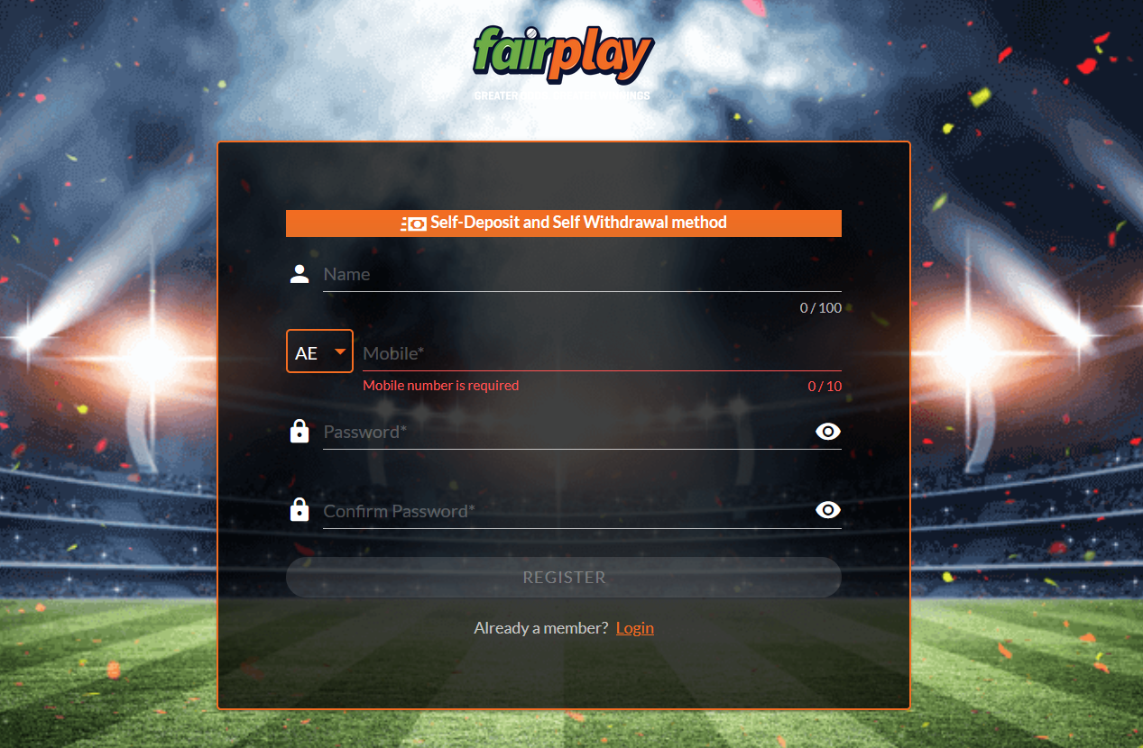 How To Create FairPlay Account How To Create FairPlay Account