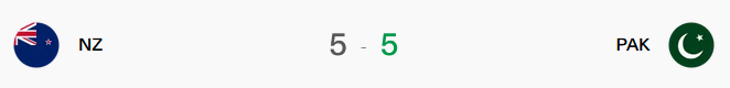 Had to Head Stats Last 10 Match :